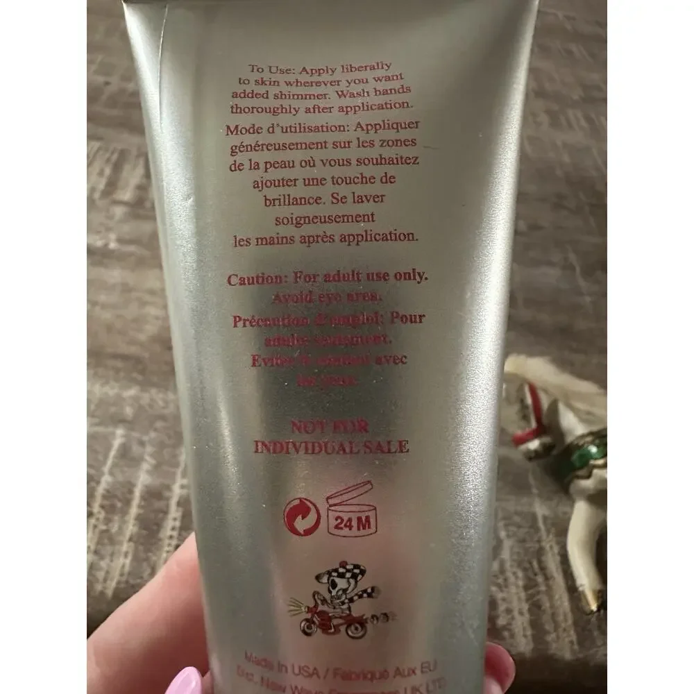 Ed Hardy Villain Shmmering Body Lotion 3.0 oz For Men No Box